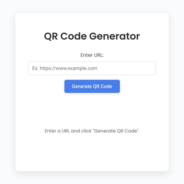 Qr code Generator