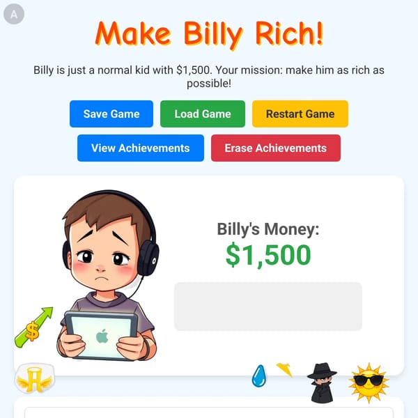 Make Billy Rich