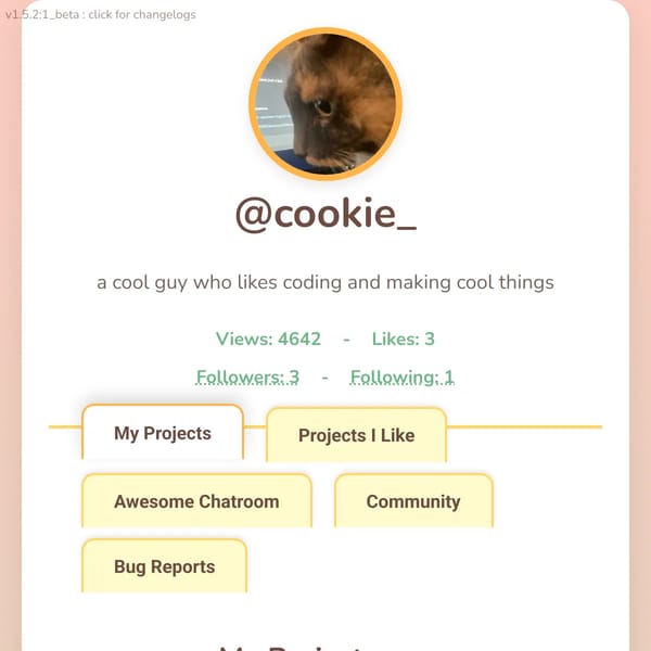 WebSim - @cookie