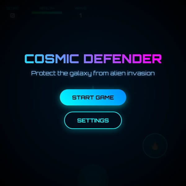 Cosmic Defender - Space Shooter