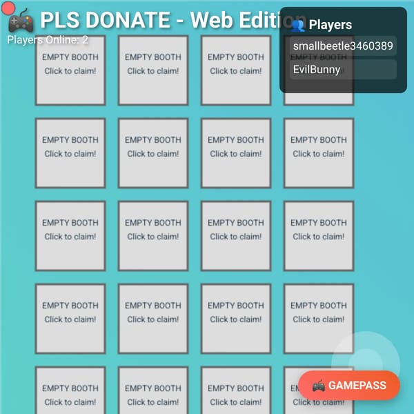 PLS DONATE - Web Edition