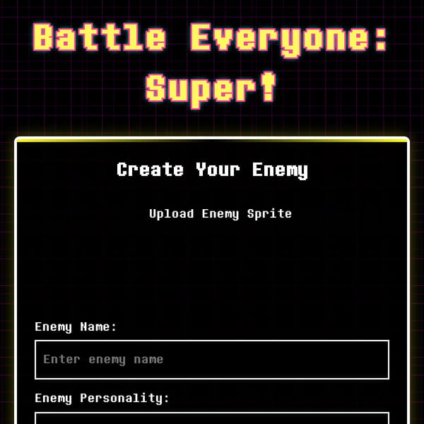 Battle Anyone: The Game