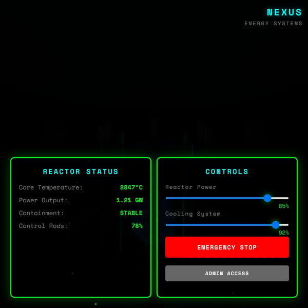 Reactor Core Interface