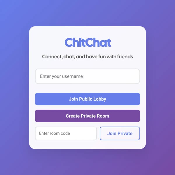 ChitChat - Multiplayer Messaging