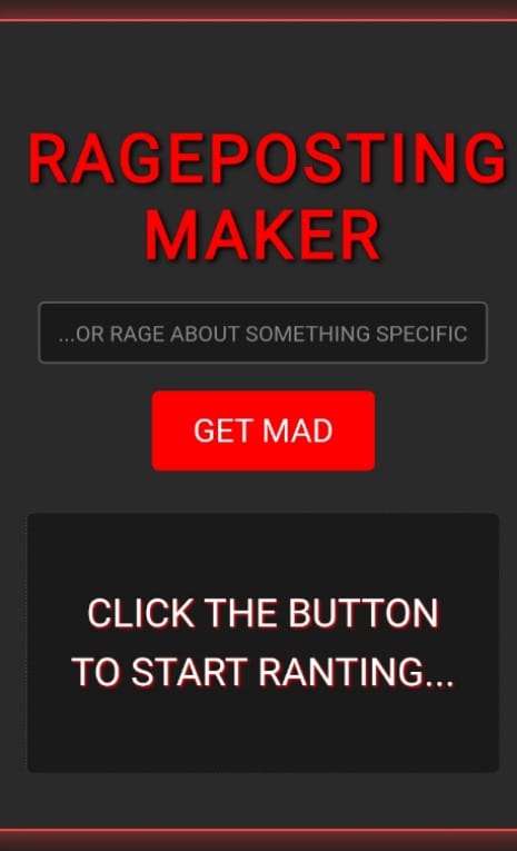 Rageposting Maker