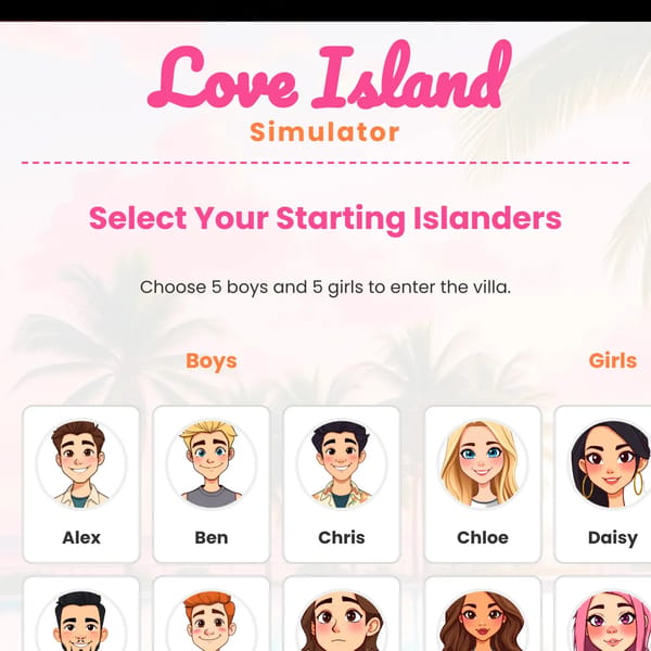 Love Island Simulator