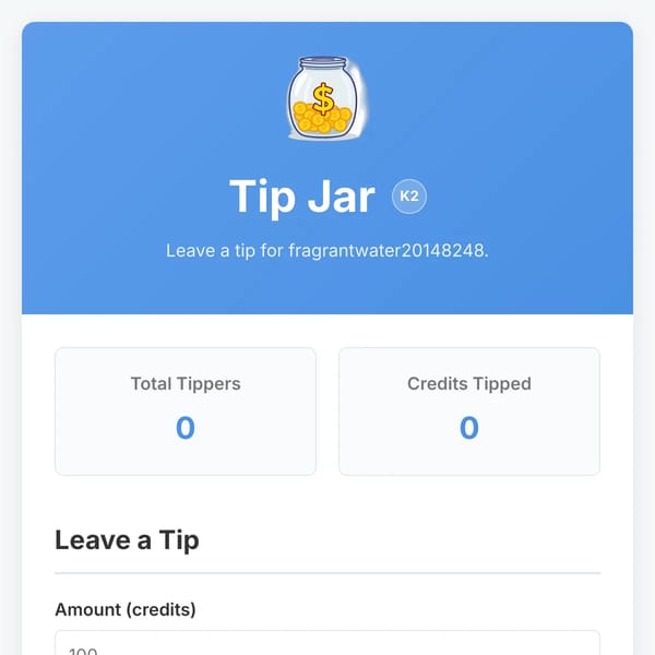 please donate tip