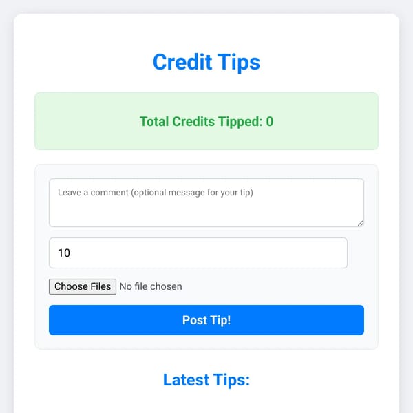 Credit Tips Flex