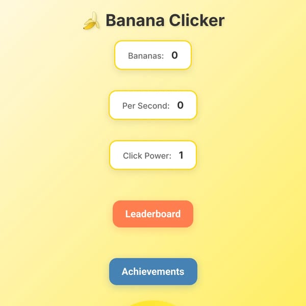 Banana Clicker