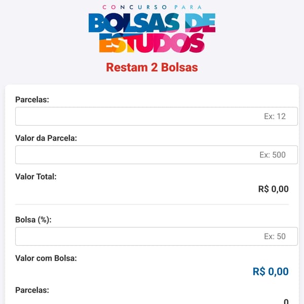 Calculadora de Proposta