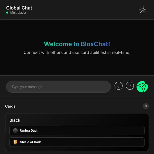 BloxChat - Multiplayer Chat Room