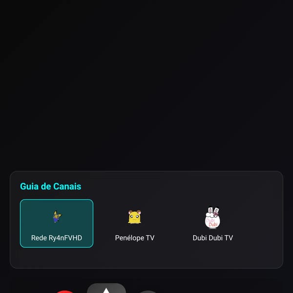 Live TV - Canais Fictícios