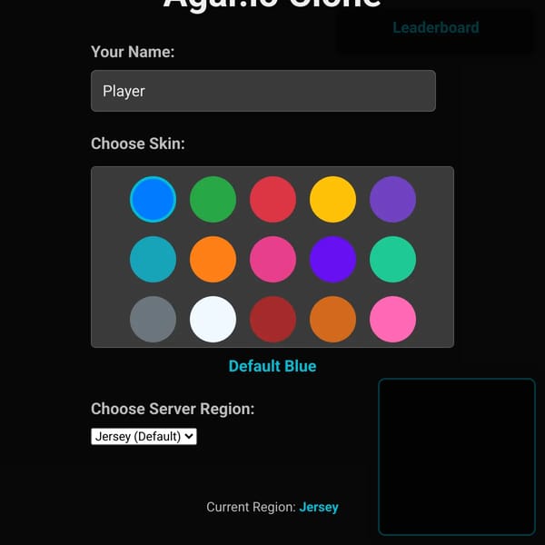 Agar.io Clone