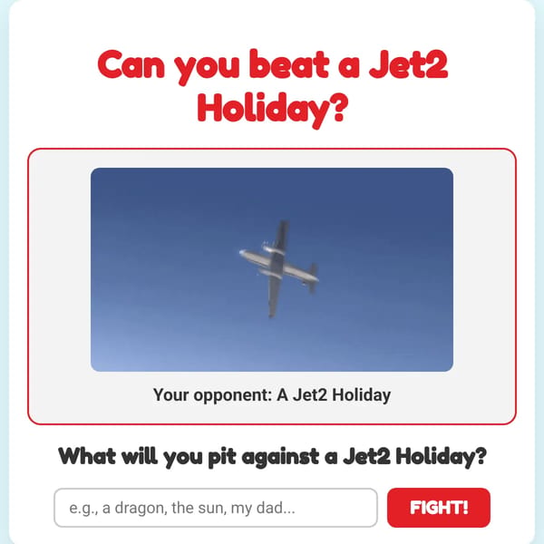 Can You Beat A Jet Holiday?