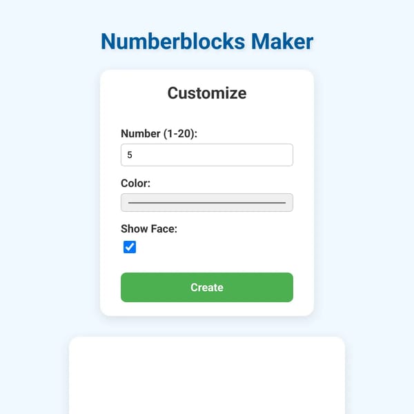 Numberblocks