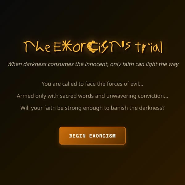 The Exorcist's Trial