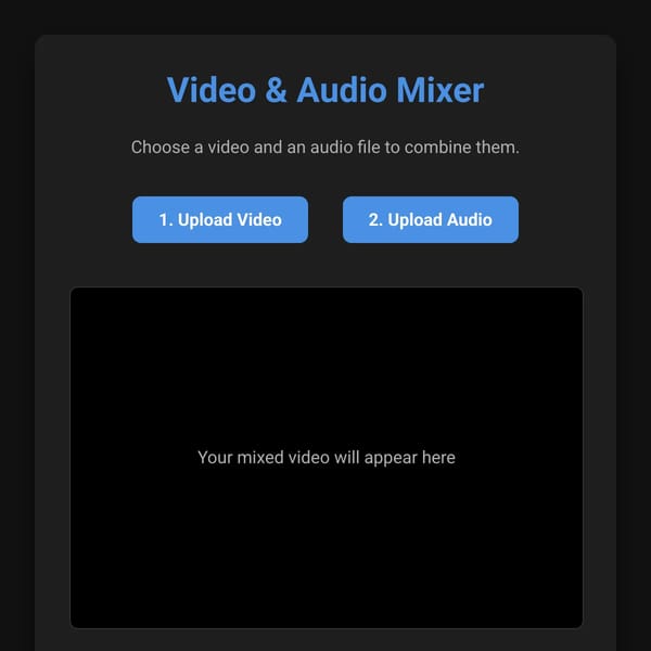 Video & Audio Mixer