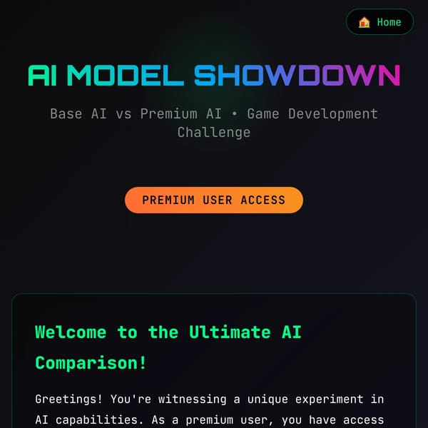 AI Showdown - Base vs premium