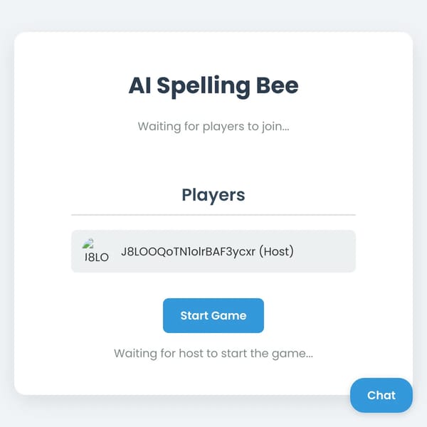 AI Spelling Bee
