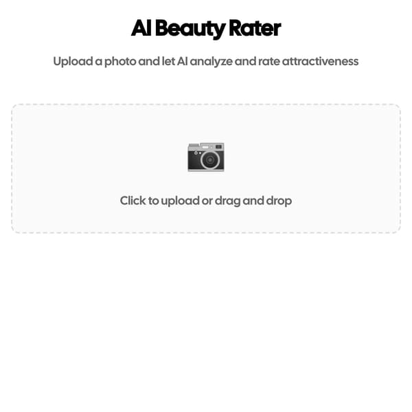 AI Beauty Rater
