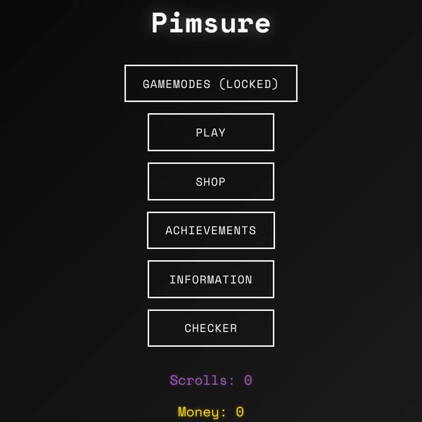 Pressure but websim