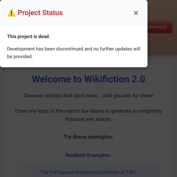 Wikifiction 2.0