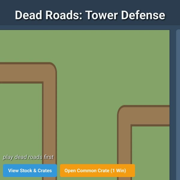 dead roads tower defense