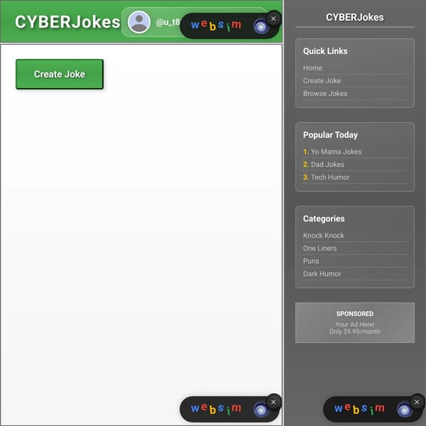 CYBERJokes - Share Your Humor