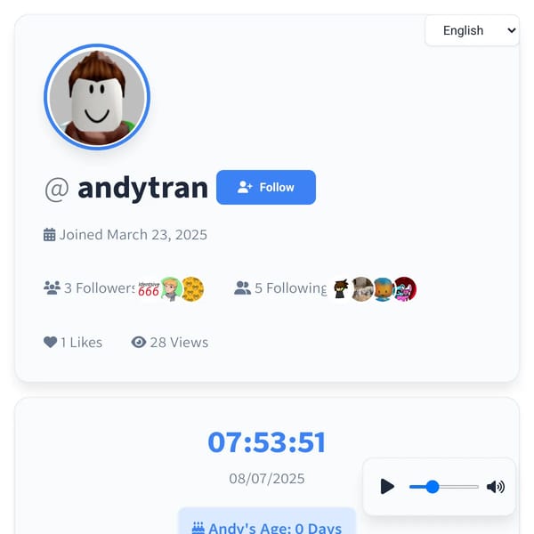 My Profile (new one)