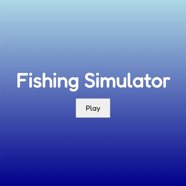 Fishing Simulator but you're in the sky
