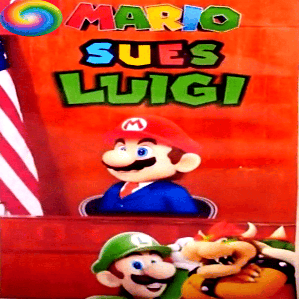 MARIO SUES LUIGI - The Ultimate Legal Battle