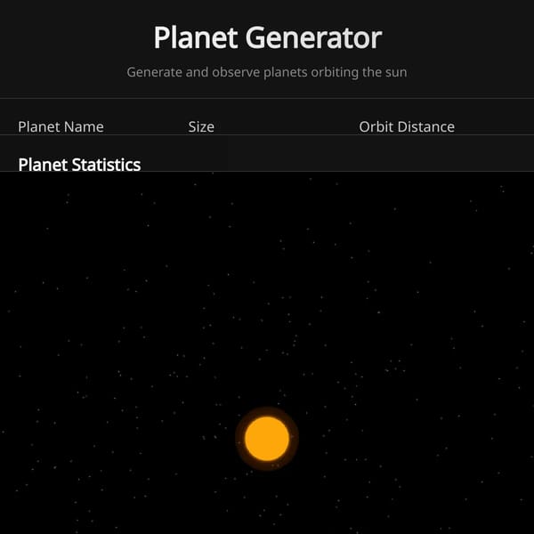 Planet Generator