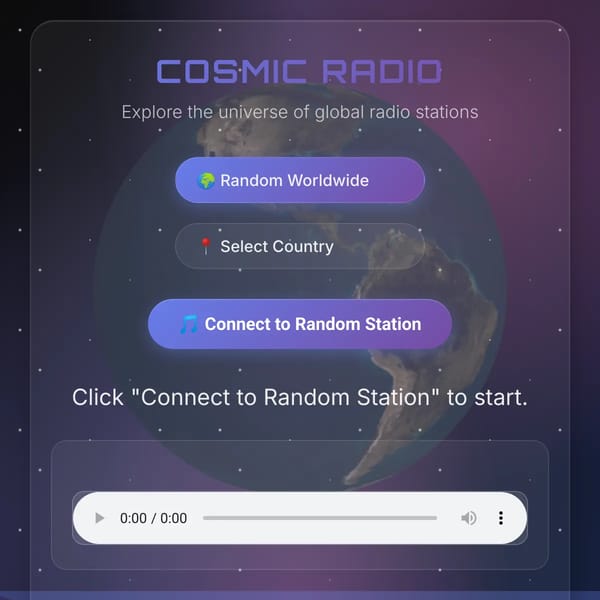 Cosmic Radio
