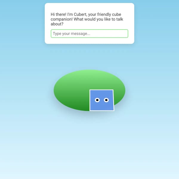 Island Chat with Cube Friendsty