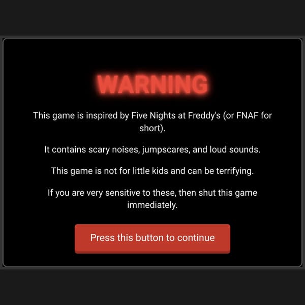 Five nights in abandoned factory
