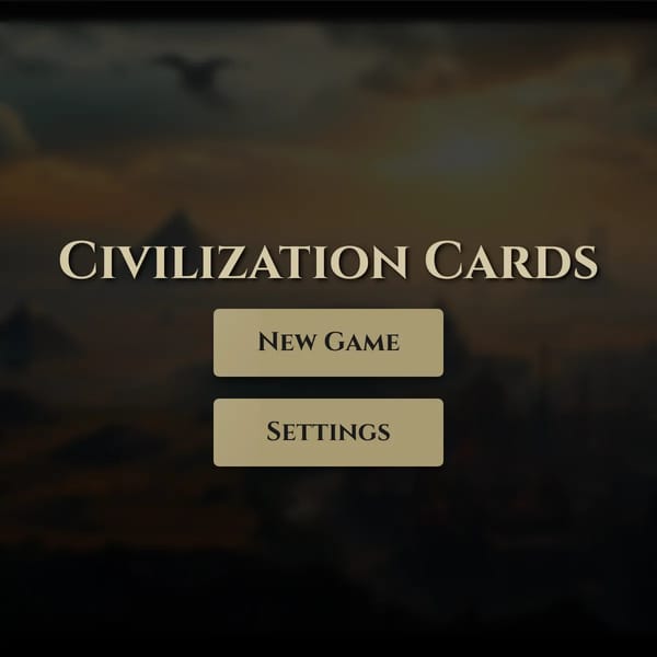 Civilization Cards: Remake