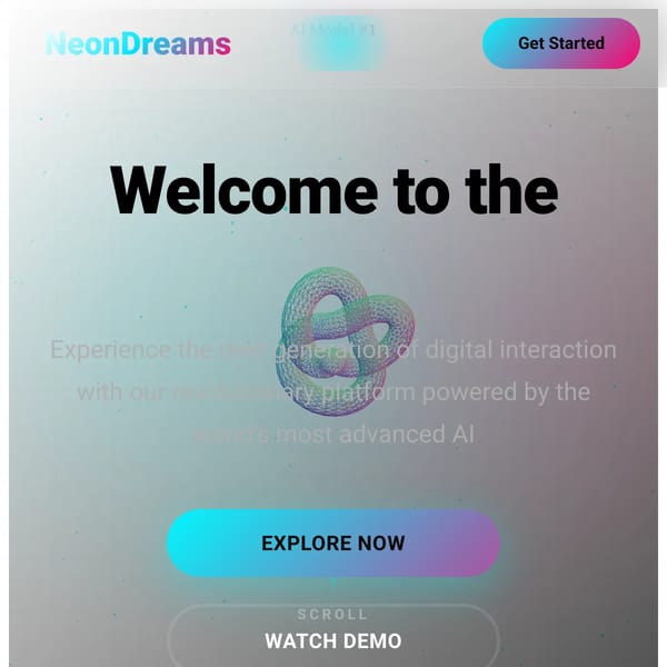 Neon Dreams - Future Forward
