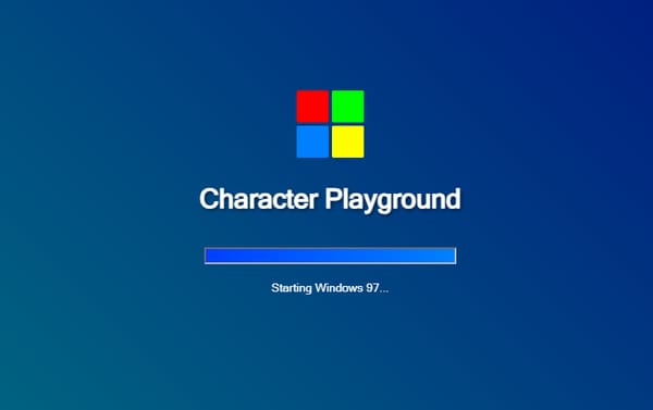 Character Playground - Windows 97 Style