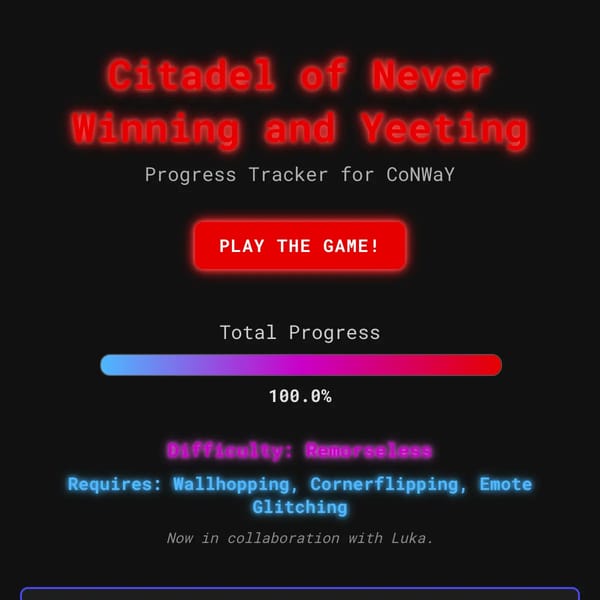 EToH Citadel Progress Tracker