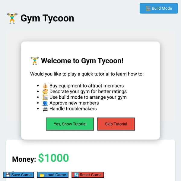 Gym Tycoon