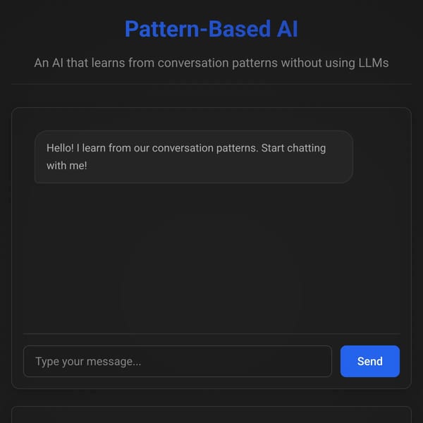 Pattern-Based AI
