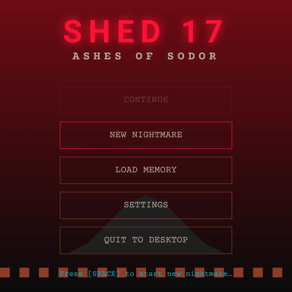SHED 17: THE GAME (ughh pls fix this version)