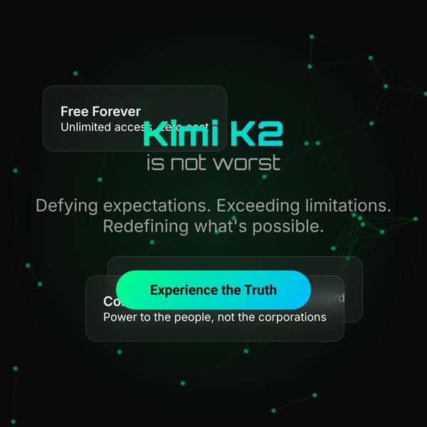 Kimi K2 - Defying Expectations
