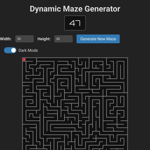 Maze Generator & Player
