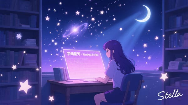 字间星河 · Stardust Scribe