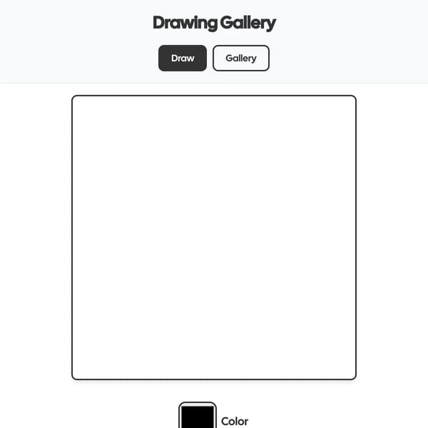 Drawing Gallery App