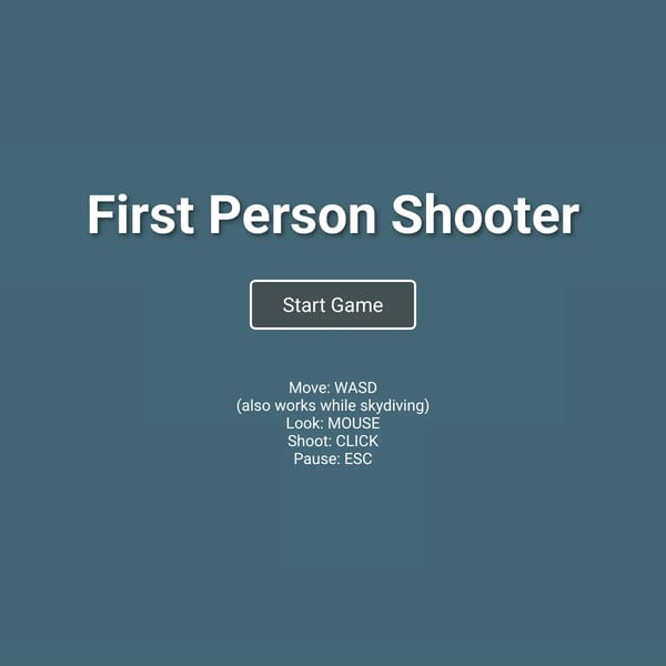 First Person Shooter