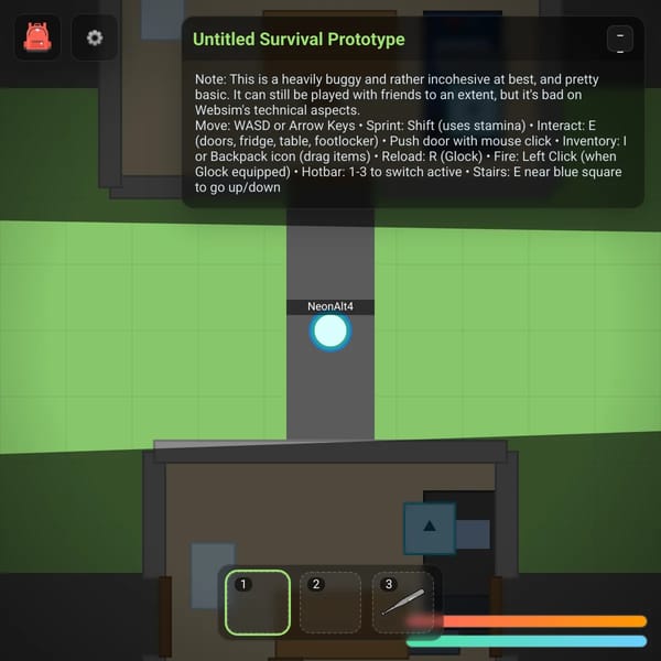 Untitled Survival Prototype