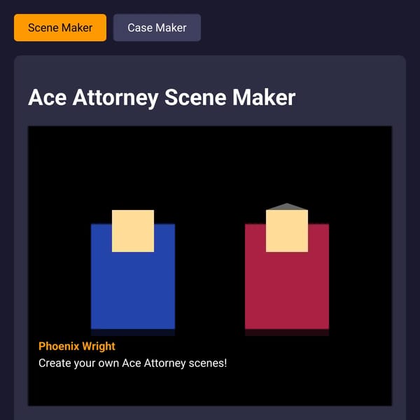 Ace Attorney Maker