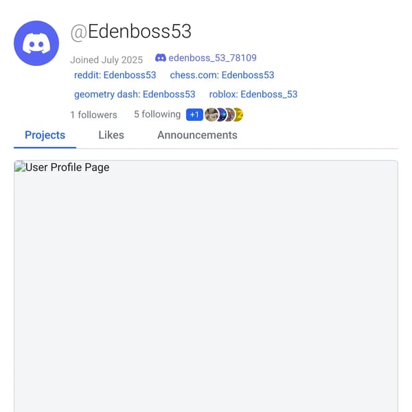 User Profile Page